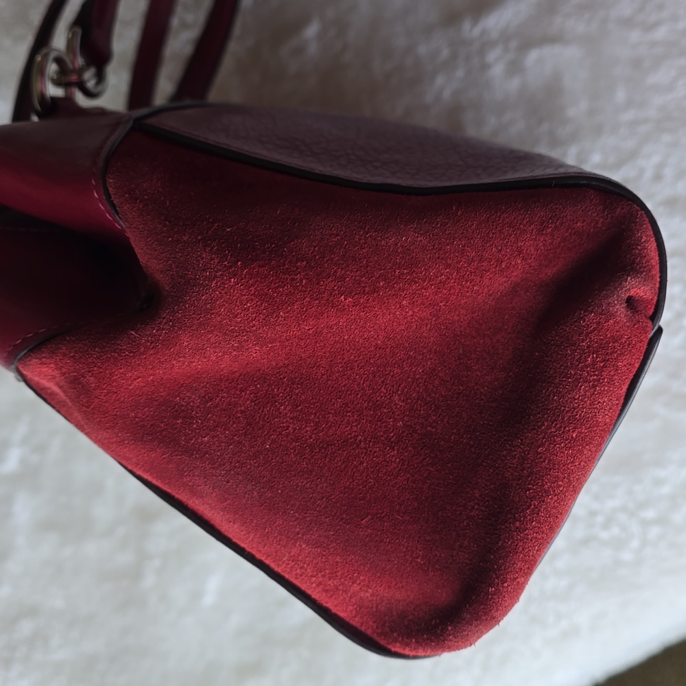 Coach Brooke Leather and Suede  Womens Bag - Picture 5 of 17